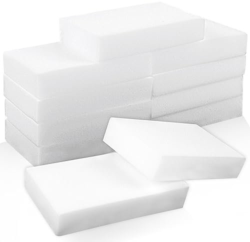 COMNICO 10 Stück Magischer Radierschwamm Schmutzradierer, Große Reinigungsmittel Schrubben Professioneller Schrubbschwamm für Küche Badezimmer Badewanne Toilette Waschbecken Möbel Boden Wand