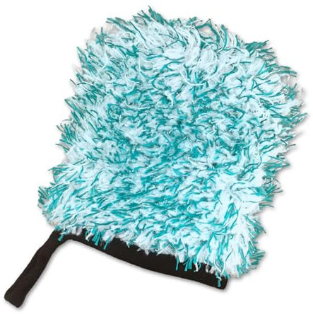 Fogcosy Plush Microfibre Wheel Mitt - Microfiber Wheel Cleaner for Car Detailing and Rims, Easily Releases Contaminates Upon Rinsing, Holds Tons of Sudsy Water for Effective Washing