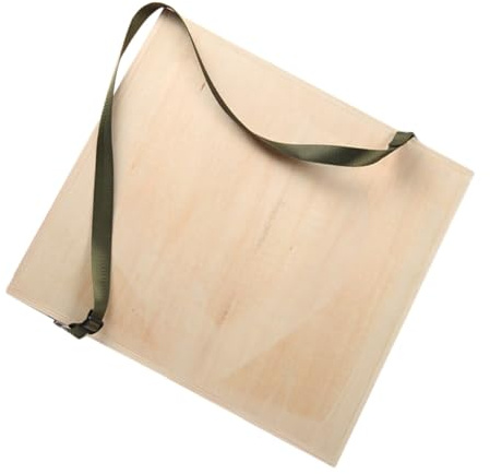 AKOOSY Tavolo da Disegno in Legno con Tracolla Tavola da Pittura Portatile per Artisti Lavagna da Disegno Leggera e Resistente per Studenti e Uso all’Aperto