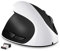AURTEC Souris Gauche, Souris Verticales ergonomiques sans Fil Rechargeables 2,4 G avec récepteur USB, 6 Boutons et 3 DPI réglables 800/1200/1600 pour gaucher, Blanc