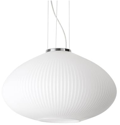 Plisse' sp1 d45 cromo Sospensione Ideal Lux