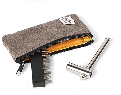 Titanium Bike Multi-Tool | Grade 5 Ti Bit Driver | Ultralight EDC Cycling Tool by LITHE GOODS