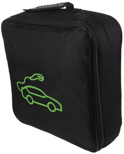 PRETYZOOM Ev Charger Storage Bag for Car Travel Cord Keeper Elastic Straps Ev Cable Organizer for Commute and Road Trips