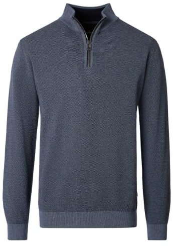 CASAMODA Troyer Uni Basic Knitwear, bleu, XXL