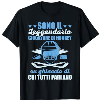 Hockey Leggendario Giocatore di Hockey su Ghiaccio Maglietta