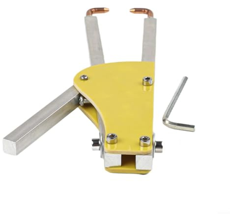 Professional Portable Spot Welding Tongs for Sheet Metal Repair – 123 mm Electromechanical Butt Welding Pliers with Adjustable Pressure, Compatible