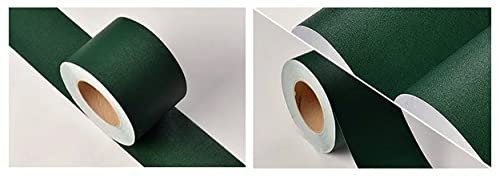 VisitRyl Bordo Adesivo Per Carta Da Parati 15cm X 500cm, Rimovibile Autoadesivo, Per Cucina Bagno Verde Scuro