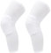 Rodillera Deportiva, Suave, Cómoda, Unisex, Compresión, Manga de Rodilla, Soporte, Protector de Rodilla para Baloncesto, Correr (Blanco)