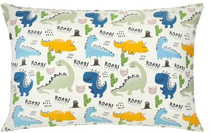 Kleinkind für Kissenbezug -Babykissen aus Weicher Baumwolle zum Schlafen -33x46 Baumwolle Weißes Babykissen Kinderkissen Perfekt für Reisen - Waschbar und Atmungsaktiv