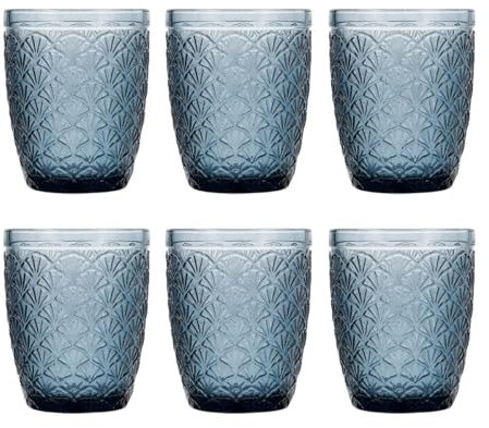 Bidasoa Blue Moon Set 6 Vasos Bajos Vidrio 24cl Otros Vidrios Apto Frigorífico No Apto Microondas Ecológico