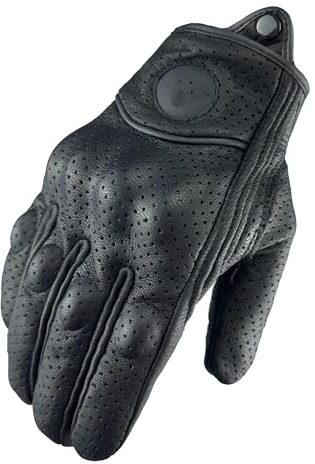 MAYANGYANG Guantes Moto Guantes de Motocicleta for Hombre y Mujer, Guantes Invierno Ciclismo, Motocross, Tallas S-3XL, XXL, protección Bicicleta(Perforated,XXXL)