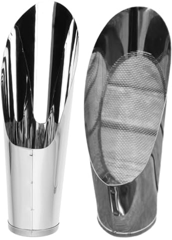 CIYODO 2 Piezas Pala de Acero Inoxidable para Jardinería Herramienta Multiusos para Remover Tierra y Trasplante Diseño Ligero y Ergonómico para Plantas y Macetas