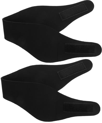 HONITANO 2 stycken elastiskt simband öronskydd sport mjukt och hållbart lämpligt för vuxna för pool strand yoga och resor