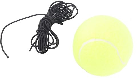 VGEBY Tennis Training Ball, Tennisball mit Elastischer Schnur für Tennistrainer Boxkampftraining Einzeltraining