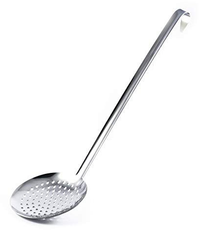 Schiumarola, Cucchiaio Forato, acciaio inox, 11 cm