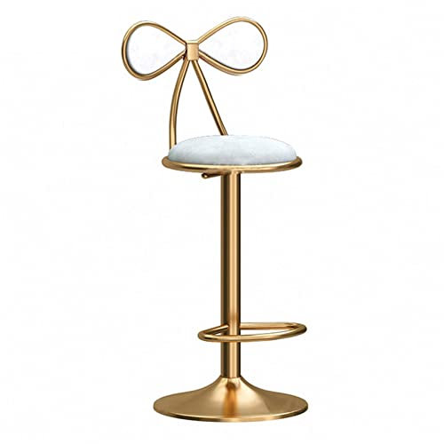 Natliedop Barhocker Barhocker für Küchentheke verstellbare Thekenhöhenstühle mit Rücken hoher Barhocker Velvet Finish Kitchen Island Hocker, 330 lbs Kapazität