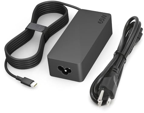 Dzytnsy 65W USB C Charger Compatible with Lenovo Thinkpad/Yoga/Chromebook Laptop Computer 65W 45W USB C Fast Power Adapter