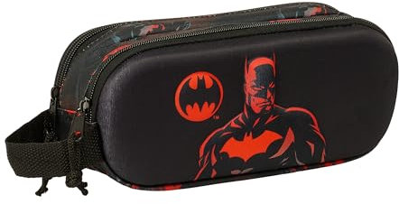 Safta Batman 3d Double Pencil Case One Size