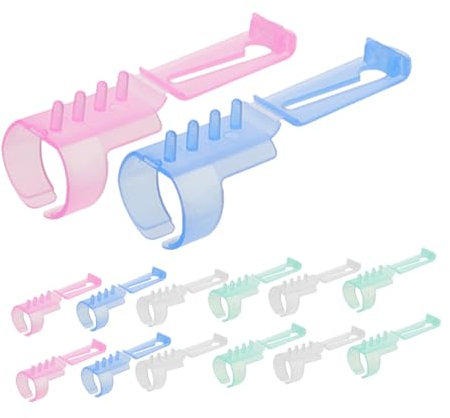 15Pcs Plastic Yarn Tension Rings Crochet Tension Ring - Professional Yarn Guide for Knitting/Crochet Needles