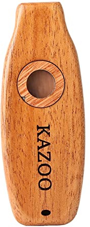 Boddceto Flauto Kazoo Strumenti Kazoo in Legno Patry Strumento Musicale per Bambini Principianti, Stile C