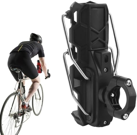 Portabicchieri per moto - Porta bevande per moto, porta borraccia antifurto, dimensioni regolabili | Portabicchieri per bottiglie da 1,26-3,15 pollici di diametro per regolazioni del manubrio e del te
