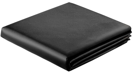 VEVOR Coperta per Saldatura in Fibra di Vetro Rivestita in Silicone da 1829 x 2438 mm, Coperte di Protezione Resistente al Calore max. 982°C, Tappeto Ignifugo Protettivo per Saldatura, Nero