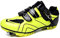 Prodkfe Moutntain Fahrradschuhe Herren Damen MTB Schuhe SPD Mountainbike Schuhe mit Schnalle B Grün 44 EU