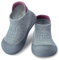Dookeh Krabbelschuhe Baby (A3-Grau, 9-12 Monate, EU Size 19, Fabrikgröße Auf Schuhen gedruckt 20/21)