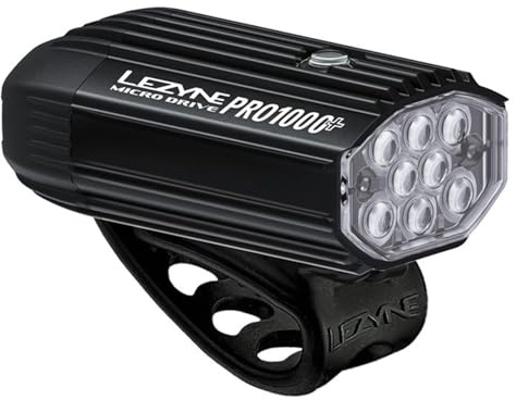 LEZYNE Luce Micro Drive Pro 1000+ anteriore Nero**