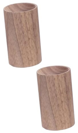 KOMBIUDA 2stücke Holz Diffusor Für Auto Ätherisches Öl Diffusor Runder Aromadiffuser Aus Walnussholz Für Entspannende Fahrten Und Angenehme Düfte Im Innenraum