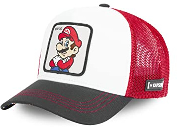 Capslab Mario Super Mario Trucker Cap - One-Size