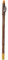 Fybida Barber Pencil Bart Tracer Pencil Professioneller Bartstiftfüller Haushalt Bartstift Liner Shaping Styling Tool für Männer(Hellbraun)