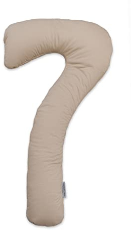 Theraline my7 - Das Schlaf-& Stillkissen EPS-Perlen und Thera-Rhomb Cappuccino Bamboo