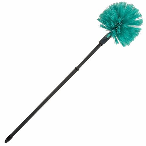SIDCO Staubbiene Teleskop ausziehbar Spinnwebenbesen Eckenbesen XXL Staubwedel