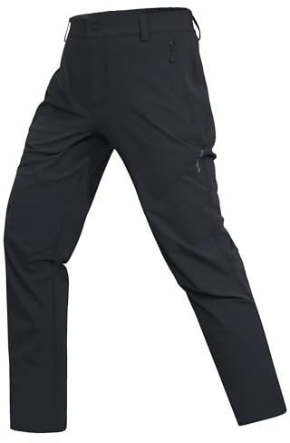 Pioneer Camp Pantaloni da trekking da uomo, Nero , XXL