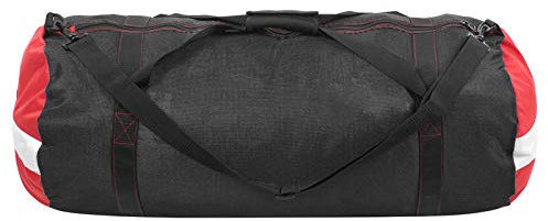 RASTKY Sac de Rangement de Plongée équipement de Plongée - Sac à Main du à Bandoulière en Filet, Vêtements Mouillés, PVC Oxford Duffle avec Une capacité de 100L (Black)