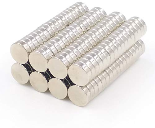 Neodymmagneter efter eget val - Storlek och antal kan väljas - Starka supermagneter (6x2mm 20 stycken) Mycket starka magneter för glasmagnettavlor, magnettavlor, whiteboards, svarta tavlor, pinntavlor, kylskåp.