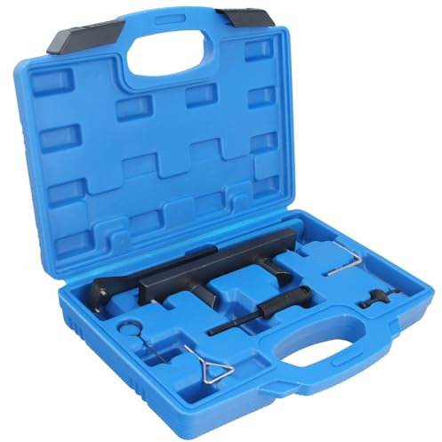 GEPCO Motor-Einstellwerkzeug für Zahnriemenwechsel - Kompatibel mit VW Golf V VI, Touran, Passat, Audi A3 A4 A6 TT, Seat Leon, Skoda Octavia Superb - 2.0 FSI TFSI Motoren - OEM T40011, T10115, T10092