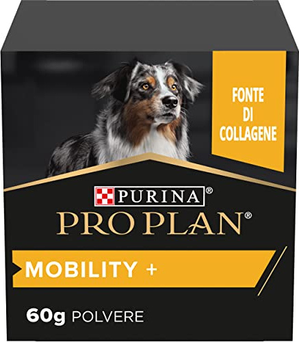 PURINA PRO PLAN | Mobility+ | Chien | Aliment complémentaire pour Chien Adulte | Riche en collagène naturel | Soutient la bonne santé articulaire et la mobilité | Poudre | Boîte de 60g