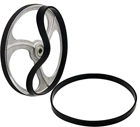 DAZZLEEX Lot de 2 bandes de scie à ruban en caoutchouc pour le travail du bois - 20,3 cm