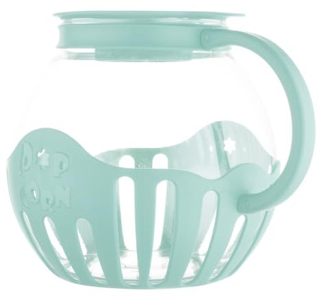 Palomitas Maíz Para Hacer Palomitas Maíz, Micro-Pop Popper Palomitas Maíz Para Microondas, Máquina Multifuncional Hacer Palomitas De Maíz, Vidrio De Borosilicato Tazón Palomitas De Maíz Con Tapa