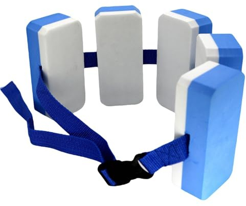 Cinturón de natación – Flotador de natación ajustable de EVA | Ayuda de flotación de cuerda de nailon, 7 x 4,5 x 15 cm, cinturón de entrenamiento acuático para niños, equipo de apoyo acuático para