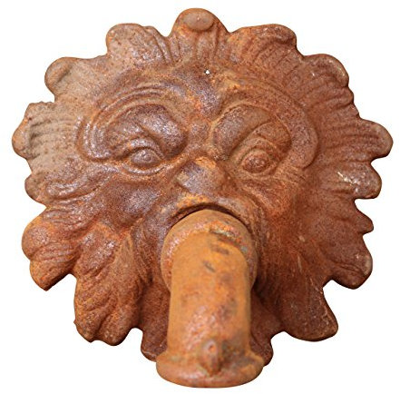 aubaho Bec de Fontaine Fer Lion gargouille Jardin Style Antique
