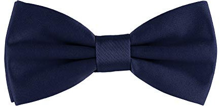 Ladeheid Fliege Kinder Jungen mit einstellbarem Band für Anzug festlich Kinderfliege Mode für Jungs MJ (10cm x 5cm) (10cm x 5cm, Navy)
