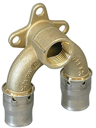 Fränkische Alpex Plus Doppelwandwinkel 35 mm, 16 mm - 1/2 IG