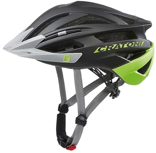 718184VAR - Casque de vélo Agravic MTB Couleur NÉG/LIM Taille 58-62