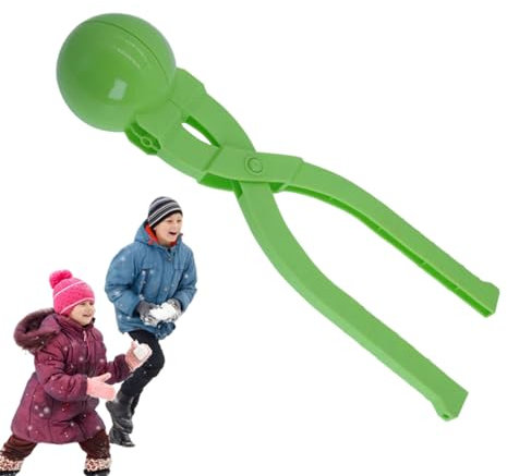 Schneeball Maker Spielzeug,schneeballzange,schneeball former,Große Schneeballform,Verdicktes Schneespielzeug, langlebiges Kinderspielzeug,ergonomische Schneeform für Outdoor,Winter,Zufällige Farbe