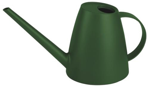 Watering Can Indoor 1.8 L - Perfect Gardening Tool for Watering Indoor Plants - 33.0 x 17.0 cm - Mini Watering Cans - Green - Zuvo