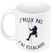 Fabulous Mug Céramique J'Peux Pas J'ai Escalade Grimpe Sport Nature