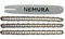 Nemura Guide de 40 cm et Lot de 3 Chaînes de tronçonneuse - Compatible avec Stihl MS211, MS211C - 55 Maillons Entraîneurs - Pas 3/8 LP - Jauge 1,3 mm - Pièces Détachées - Marque Française